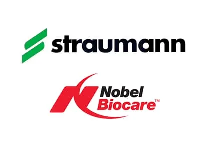 straumann ロゴ/Nobel Biocare ロゴ